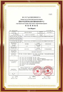 S11-400  oil filled transformer type test report